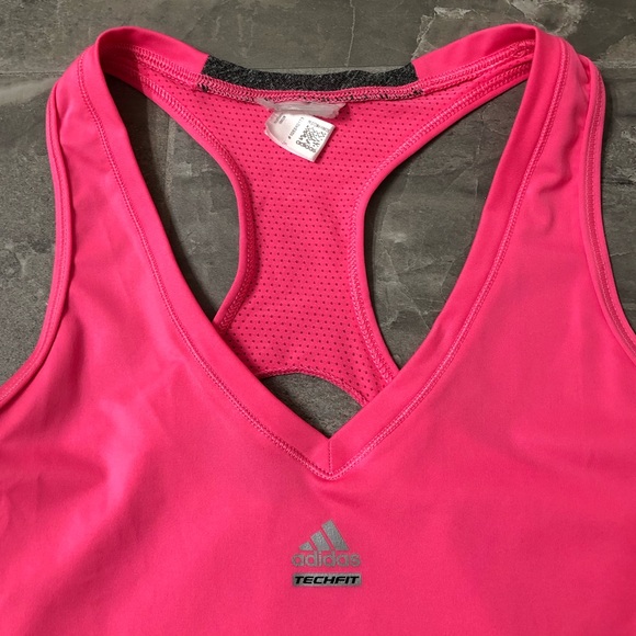 Adidas Techfit Racerback Tank, Size XS - Picture 4 of 6